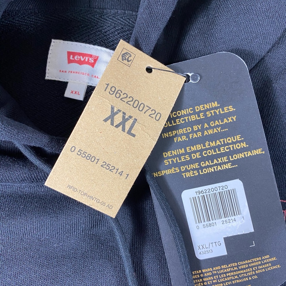Levi’s x Star Wars Darth Vader Hoodie Sweater - Picture 8 of 8